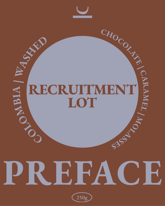 Recruitment Lot, Young Producer's Lot (Colombia, Washed) - Soft Cover