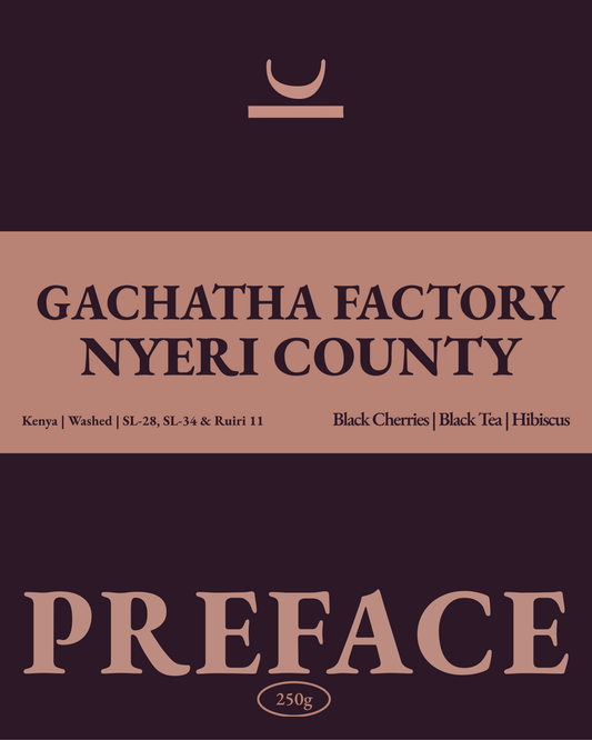 Gachatha Factory, Nyeri County (Kenya, Washed)