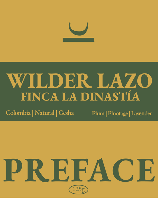 Wilder Lazo, Finca La Denastía (Gesha, Natural) (Wholesale)