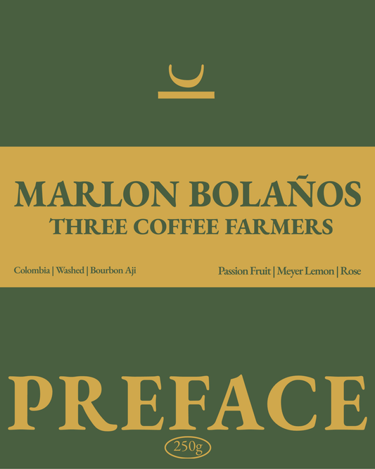 Marlon Bolaños, Three Coffee Farmers (Washed, Aji)